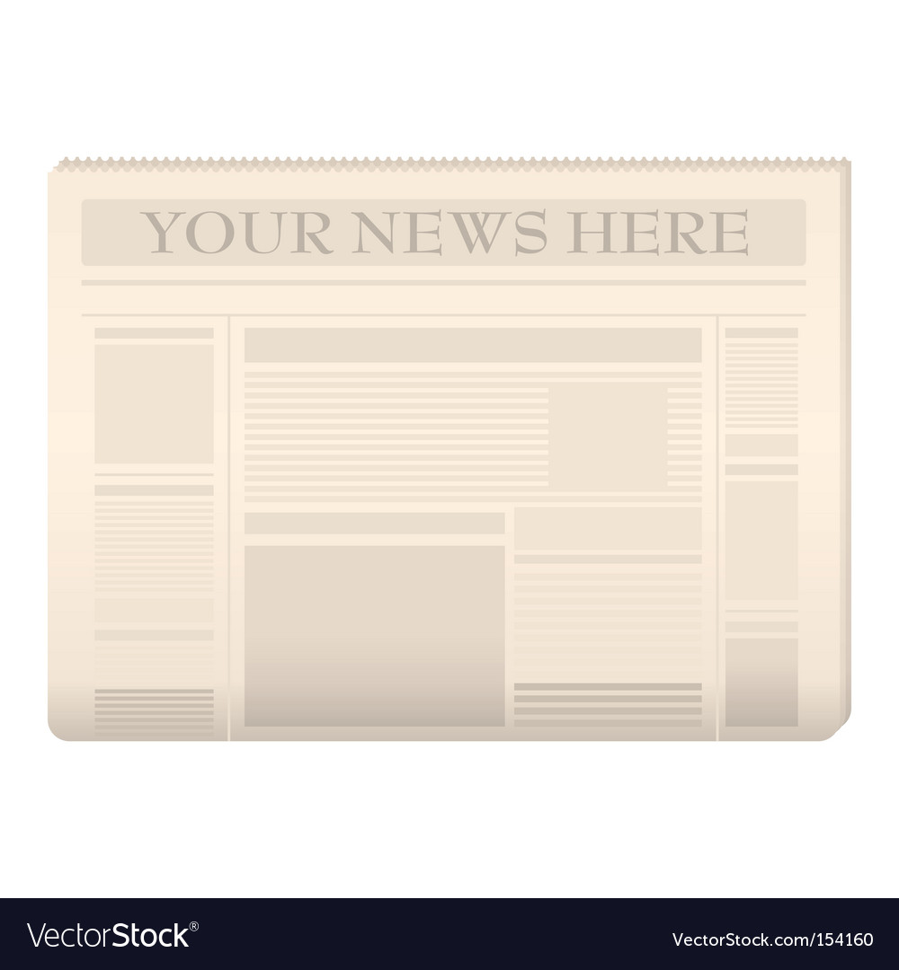 Blank Newspaper Template For Kids Free
