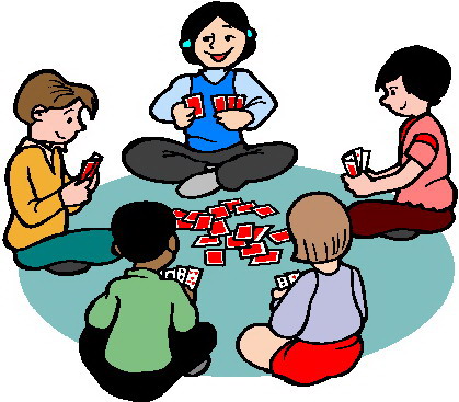 Children Playing Cartoon Clip Art