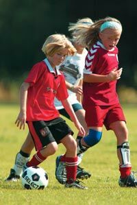 Children Playing Football Images