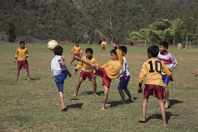 Children Playing Football Pictures