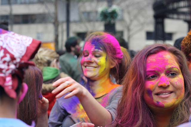 Children Playing Holi Pictures