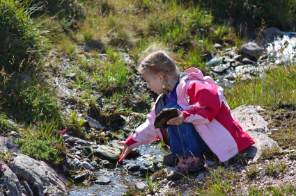 Children Playing Outside