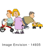 Children Playing Together Clipart