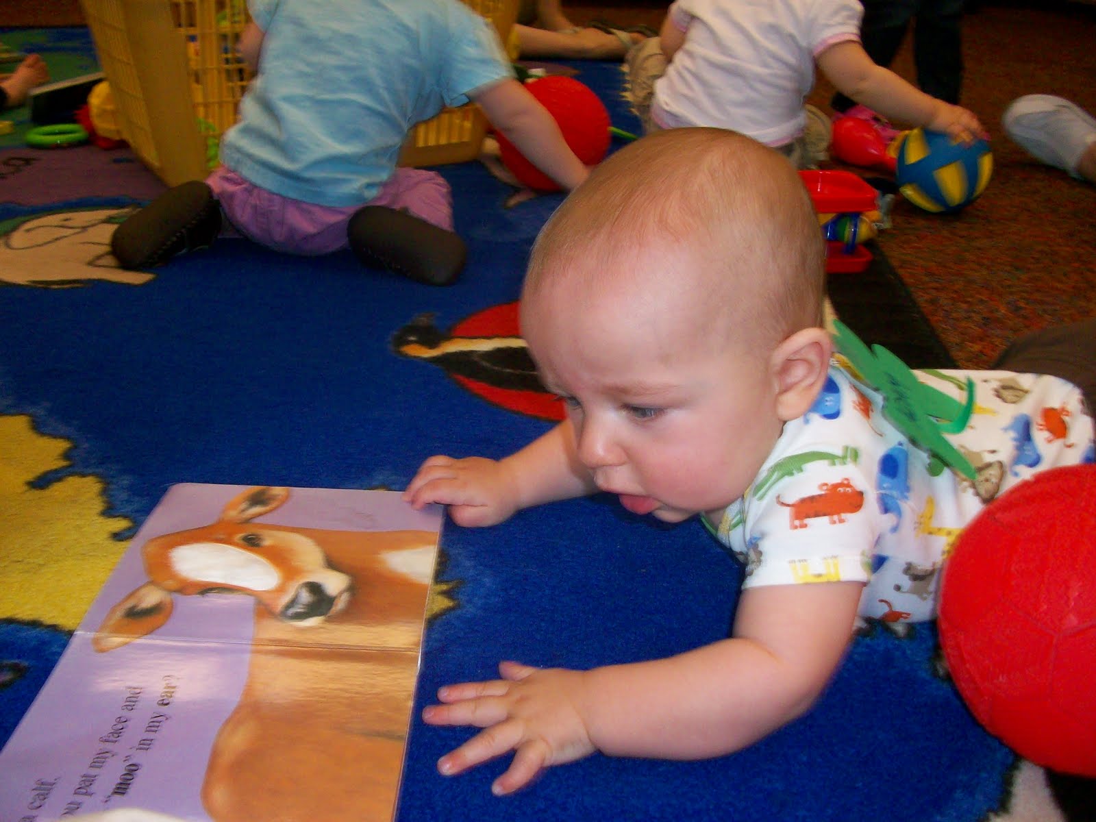 Children Playing Together With Toys