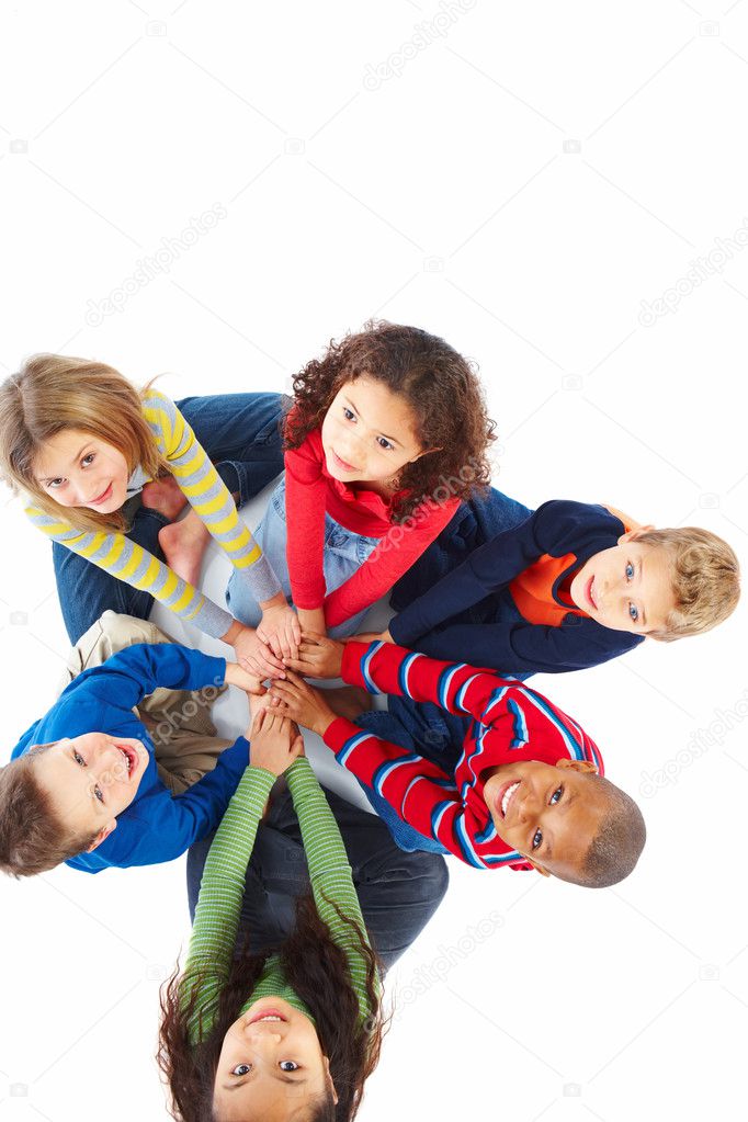 Children Playing Together With Toys