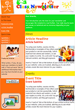 College Newsletter Templates Free