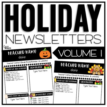 Fall Newsletter Templates Free