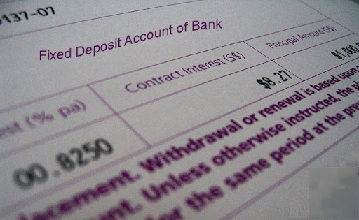 Fixed Deposit Receipt India