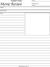 Free Blank Newspaper Template For Kids