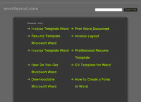 Free Newsletter Templates For Word 2003