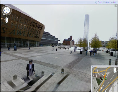 Google Maps Street View Cardiff