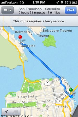 Google Maps Vs Apple Maps Ios 6