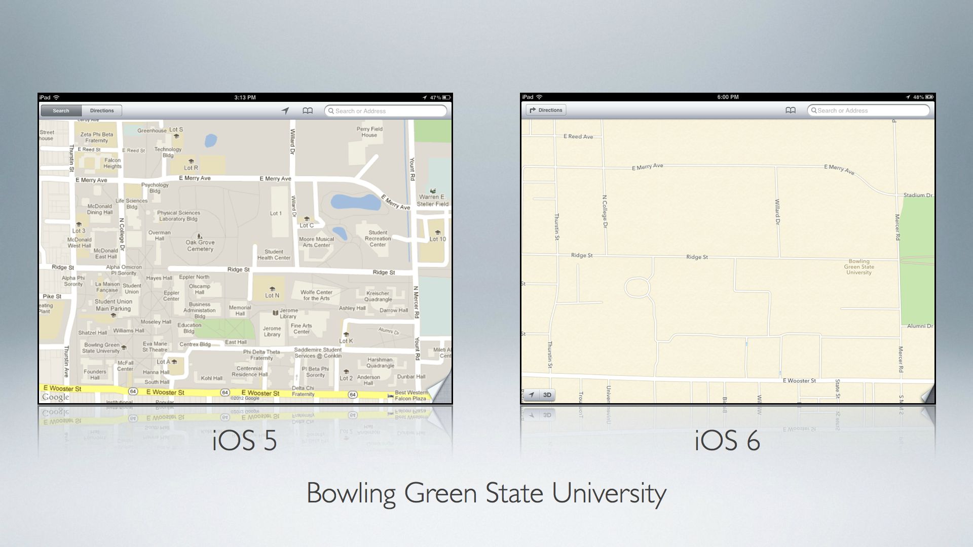 Google Maps Vs Apple Maps Meme