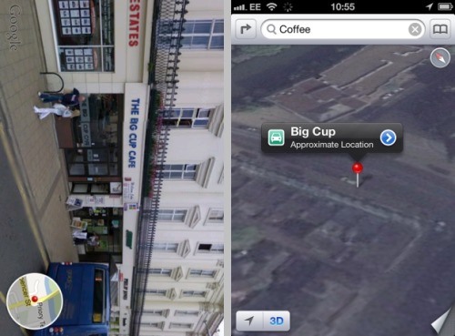 Google Maps Vs Apple Maps Meme