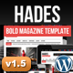 Hades Bold Magazine Newspaper Template Free Download