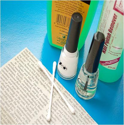 How To Do Newspaper Nails With Water