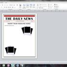How To Write A Newspaper Article Template For Kids