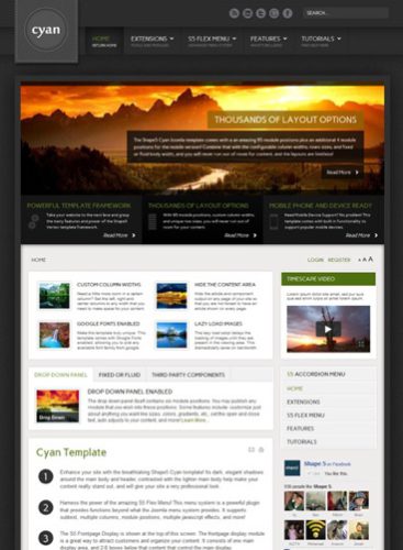 Joomla 2.5 Newspaper Templates Free