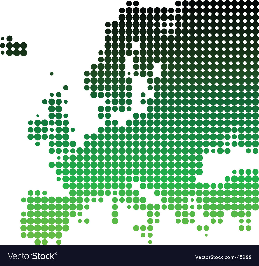 Map Of Europe Eps