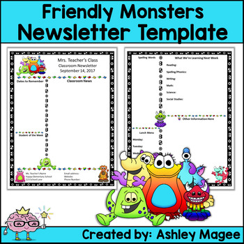 Middle School Newsletter Templates Free