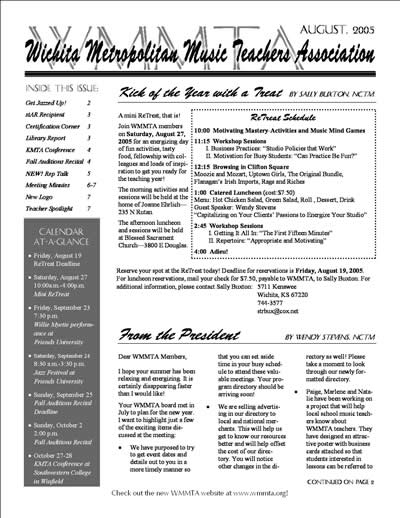 Newsletter Examples For Students