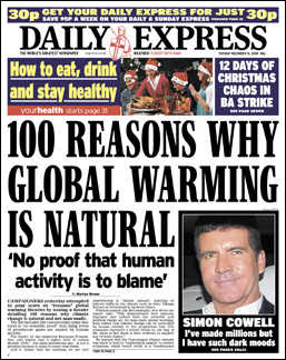 Newspaper Articles On Global Warming
