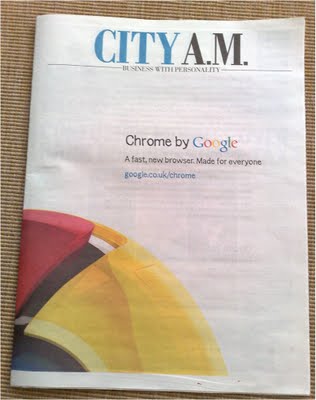 Newspaper Front Page Ads