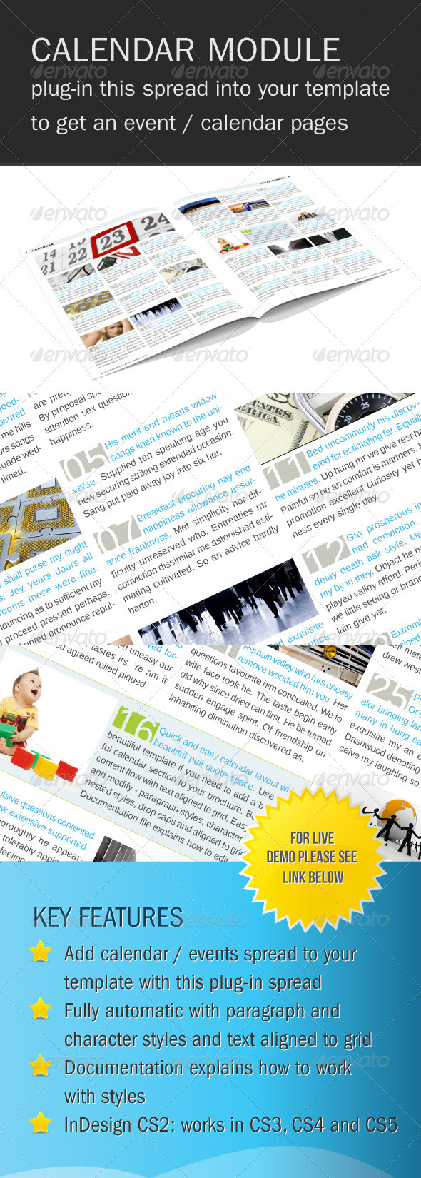 Newspaper Layout Template Indesign
