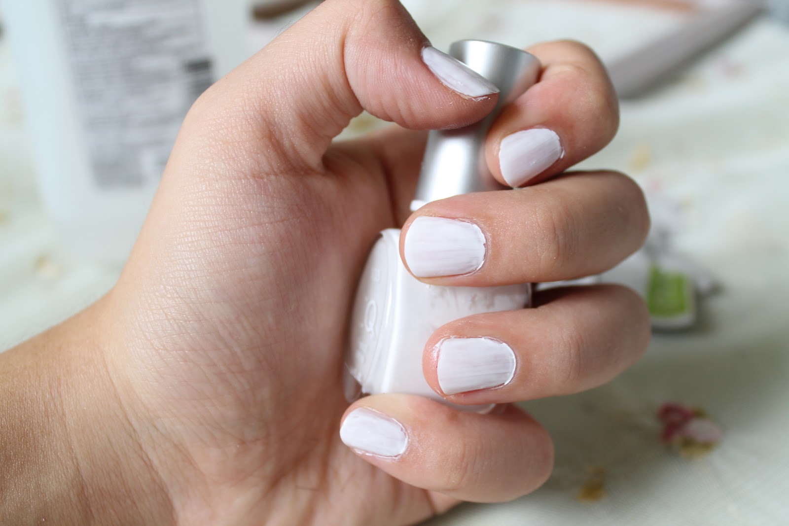 Newspaper Nails With Water