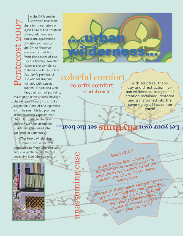 Sample Newsletter Layout